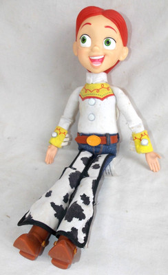 TOY STORY  15'' Talking Pullstring Jessie, Thinkway Toys WORKS