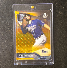 Marketplace image: 2021 Bowman Platinum Austin Meadows #66 FoilFractor SUPERFRACTOR 1/1 Rays 🔥