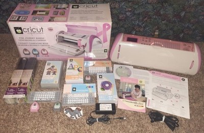 2009 CRICUT EXPRESSION BREST CANCER PINK JOURNEY BUNDLE CUTTING MACHINE  CREX001 - Main Image