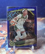 2025 Prizm WNBA Zia Cooke #110 Blue Velocity Prizms Seattle Storm 
