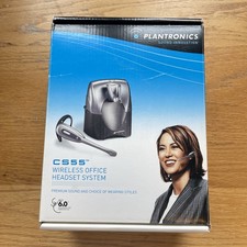 Plantronics CS55 Wireless Office Headset System See Photos For All The Pieces