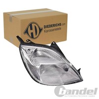 Diederichs Halogen Scheinwerfer Mit Lwr-Motor Rechts FüR Ford Fiesta | 1404980