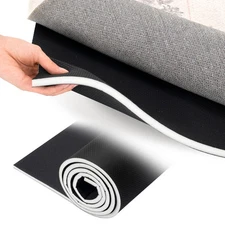 SUNYRISY Memory Foam Non Slip Rug Pads Cushioned Carpet Pad  5x8/6x9/8x10/9x12Ft