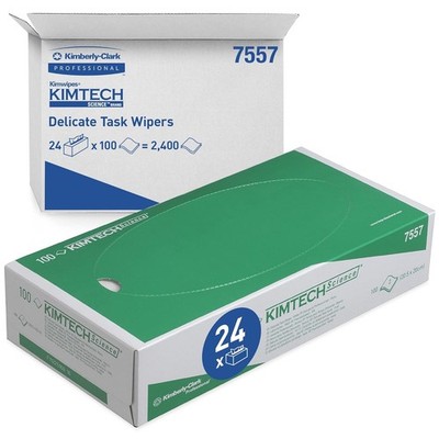 Kimtech 7557 Science Delicate Task Wipes weiß x22 Boxen 2200 Koffer 20x20cm