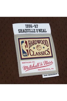 Maillot NBA Mitchell & Ness Los Angeles Lakers - Modèle Shaquille O'Neal « Brown Sugar Bacon » Rose Taille M