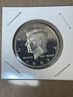 Selling As Shown - 1997 S Proof Coin-KENNEDY HALF DOLLAR-Nice Rim-Free Shipping