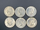1971 KENNEDY HALF DOLLAR - LOT OF 6