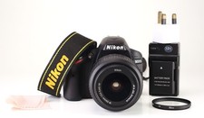 Nikon D3200 Camera & AF-S 18-55mm VR Zoom Lens Kit Battery & Charger 4,955 Shots