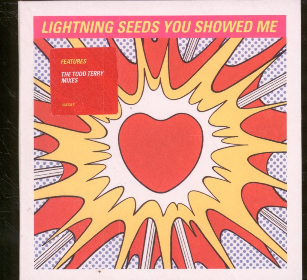 Lightning Seeds You Showed Me CD UK Epic 1997 single with inner sleeve in card