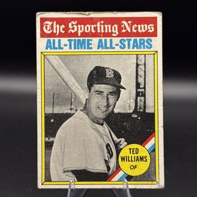 1976 Topps - The Sporting News AllTime All-Stars Ted Williams #347