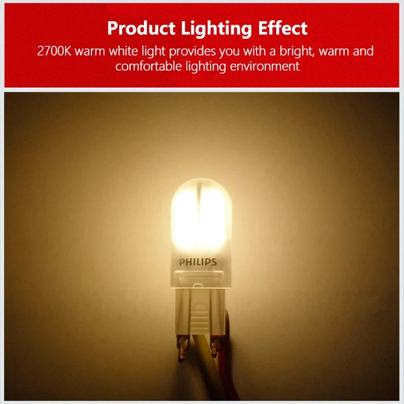 Philips CorePro LEDcapsule 1.9W (=25W Halogen) G9 LED Pin Lamp 2700K 220-240V - Image 4 of 4