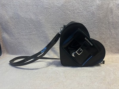 USED - Dr. Martens Heart Shaped Leather Bag - Black, good condition