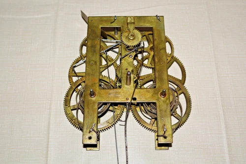 Antique Forestville 8 Day Weight Driven Clock Movement