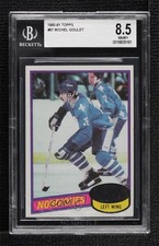 1980-81 Topps Michel Goulet #67 BGS 8.5 HOF 0q3