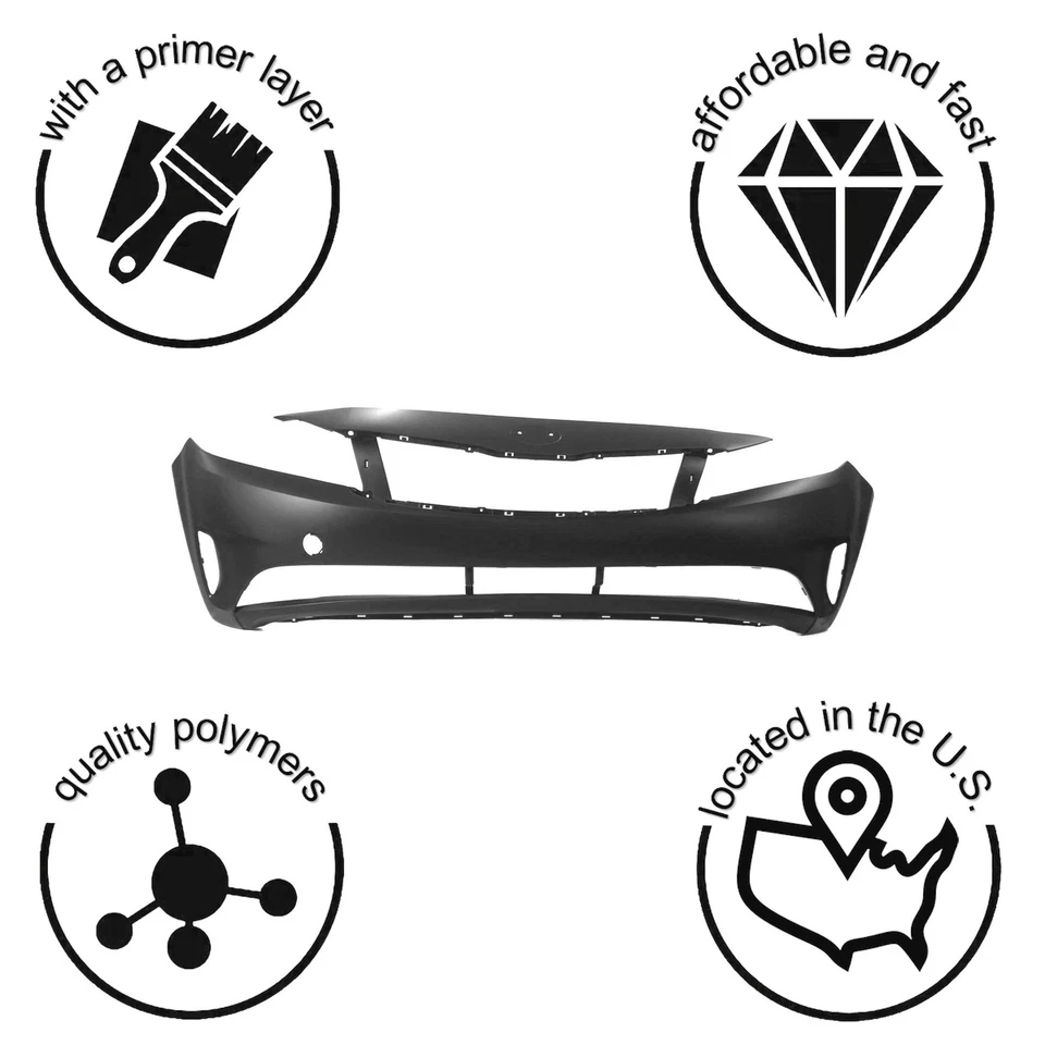 2017 - 2018 起亚 Forte 17 - 18 Sedan Hatchback 前底漆防撞罩 — 第 3/4 张图片