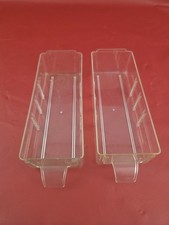 Lot of 2 Vintage Akro-Mils Plastic Drawers Please read