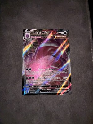 Gengar VMAX 157/264 Pokémon deutsch Fusionsangriff Holo Near Mint boosterfrisch