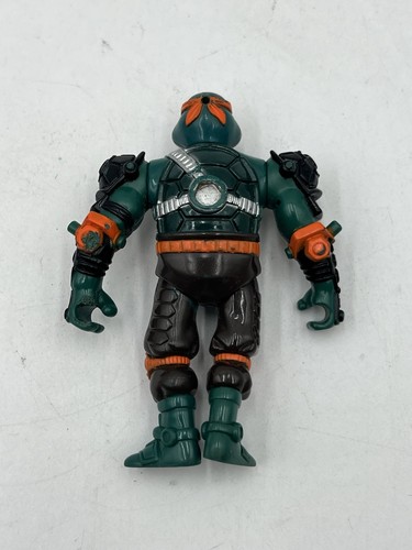 1995 Teenage Mutant Ninja Turtles METAL MUTANTS Michelangelo SOLO PERSONAGGIO! - Foto 2 di 2