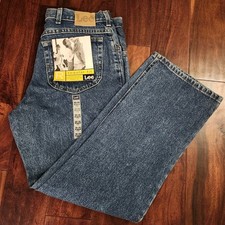 NWT Lee Men's Regular Fit Straight Leg Jeans 36X30 Denim Pants Vintage 1997