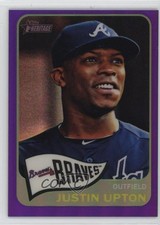 2014 Topps Heritage Chrome Purple Refractor Justin Upton #THC-170 14tz