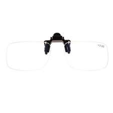 Reading Glasses Clip On Flip Up Magnifying Reading Glasses Magnifiers Lenses ...