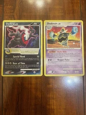 Pokemon Darkrai & Dusknoir DP24 & DP33 Diamond & Pearl Black Star Promo Lot of 2