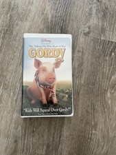Walt Disney Home Video Gordy VHS 1994 G Closed Captioned NTSC English