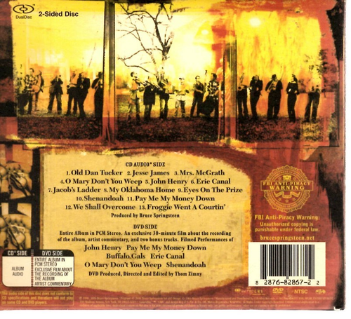 Bruce Springsteen CD/DVD Columbia, 2006 82867-2 We Shall Overcome ~ VG+ - Imagen 2 de 7