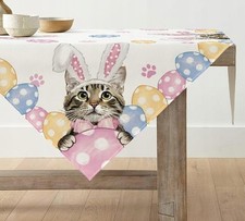 Tovaglia Tavolo Pasquale Primaverile 85x85cm Decorativa Elegante