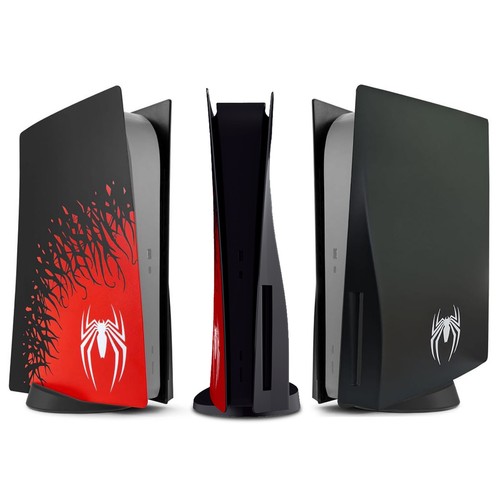 Faceplates PS5 Seitenschale Platten Playstation 5 Disc Laufwerk Edition Spider