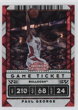 2020 Panini Contenders Draft Picks Game Ticket Green Explosion Paul George 0k6a