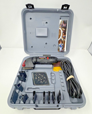 DREMEL CONTOUR SANDER MODEL 6000 W/ CONTOURS, AND CASE