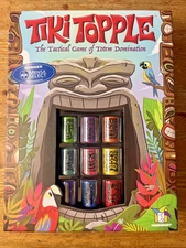 Tiki Topple Board Game New Sealed Tactical Game Of Totem Domination Mensa Winner