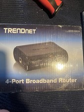 New TRENDnet TW100-S4W1CA 4-Port Broadband Router