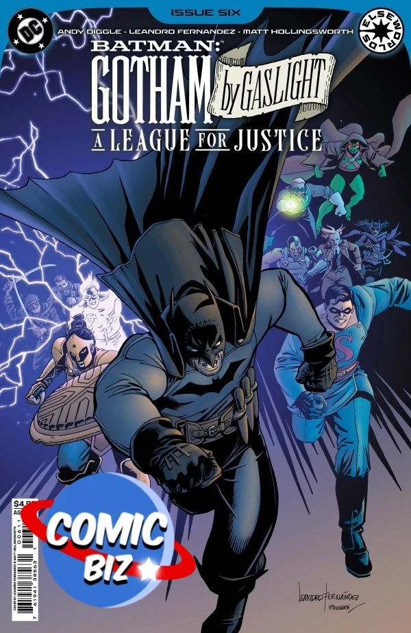 BATMAN: GOTHAM BY GASLIGHT - A LEAGUE FOR JUSTICE #6 (2025) MAIN COVER