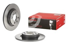 2x BREMBO Bremsscheibe PRIME LINE - UV Coated 08.A268.21 für RENAULT LOGAN 1 3 2