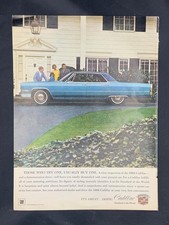 Magazine Ad - 1966 - Cadillac Sedan De Ville Blue