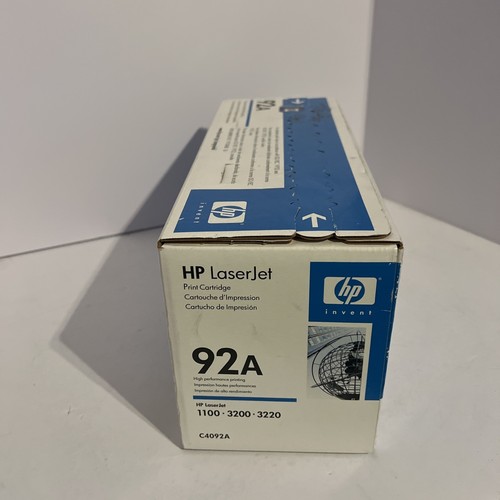 HP 92A C4092A Black LaserJet Toner Cartridge - for HP LaserJet 1100, 3200, 3220 - Picture 2 of 4