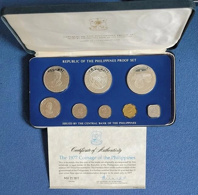银色1977 菲律宾硬币| eBay