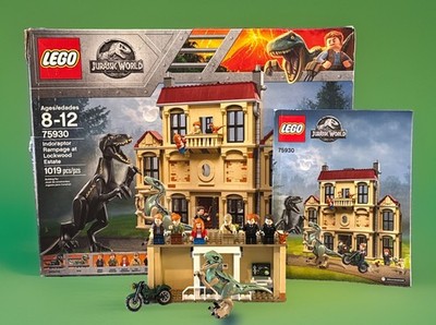LEGO Jurassic World: Indoraptor Rampage at Lockwood Estate | Missing Indoraptor