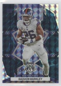 2022 Panini Mosaic Genesis Mosaic Prizm Saquon Barkley #146