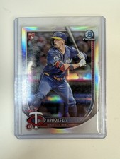 2025 Bowman Brooke Lee Red Rookie Redemption Refractor #72 RC Minnesota Twins