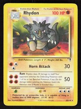 Pokemon Rhydon 35/110 Rare Legendary Collection (MP) on eBay