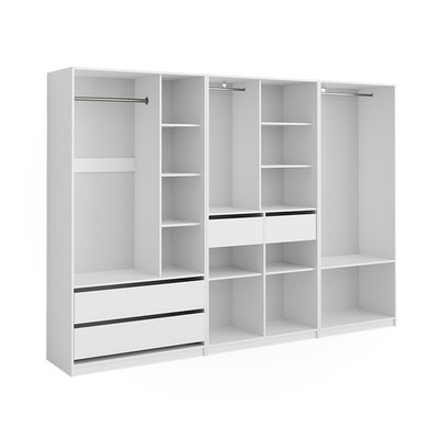Kleiderschrank Vicco Elmo 280 x 200 cm 3er Set