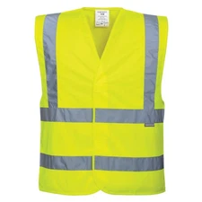 Portwest Hi-Vis Band and Brace Vest Visibility Reflective Safety Security Wor...