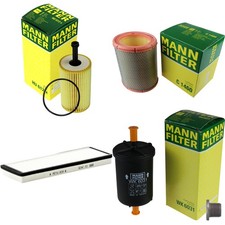 MANN-FILTER Inspektionspaket Filterset für Peugeot 306 Cabriolet 1.6 7D N3 N5