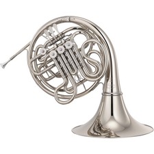 Yamaha YHR872NDWOC Custom Double Horn wDetachable Bell Inst Only Nickel Silver