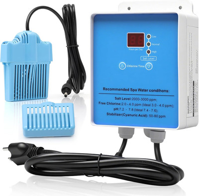Salt System Converter Drop-In Salt Chlorine Generator for Pools, Spas, Hot Tubs