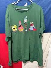 Camiseta Nickelodeon Bob Esponja Pantalones Cuadrados Fundidos 'Mirada' Gráfico
