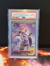 2025 WEISS SCHWARZ GODDESS OF VICTORY: NIKKE E063 LUDMILLA: WINTER OWNER PSA 10